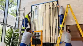 A qué altura colgar cuadros, televisores y cortinas